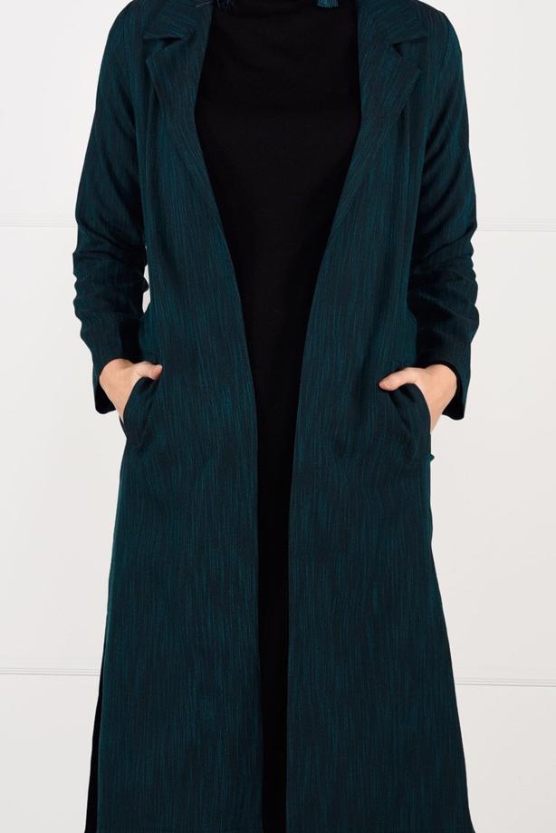 Vêtements hijab  BELTED JACKET 5825  - TRENDTESETTÜR