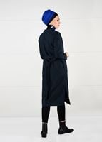 Hijab clothing GREEN BELTED JACKET 5825 