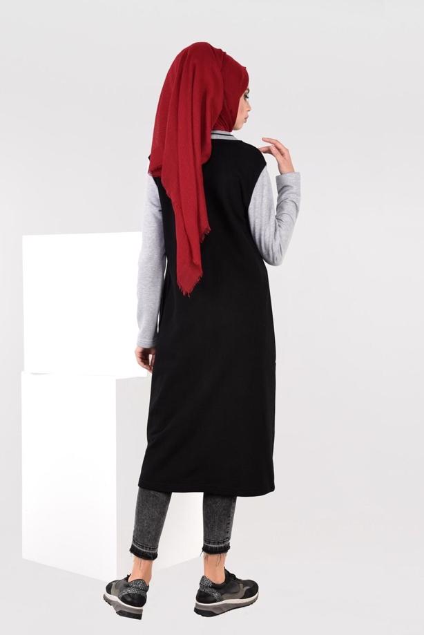 Vêtements hijab  ZIPPED SPORT TUNIC 6609 - TRENDTESETTÜR