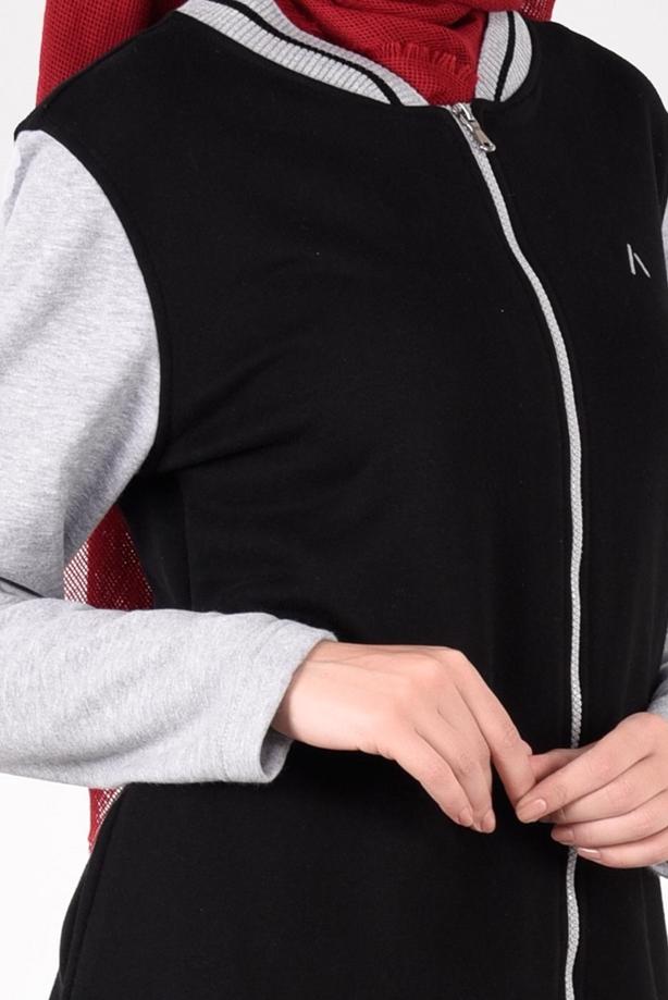 Vêtements hijab  ZIPPED SPORT TUNIC 6609 - TRENDTESETTÜR