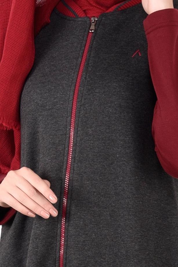 Vêtements hijab  ZIPPED SPORT TUNIC 6609 - TRENDTESETTÜR