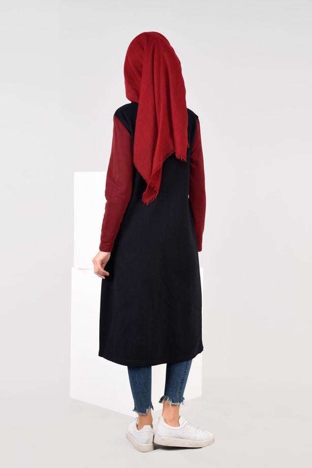 Vêtements hijab  ZIPPED SPORT TUNIC 6609 - TRENDTESETTÜR