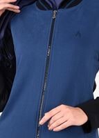 Tesettür giyim LACİVERT FERMUARLI EŞOFMAN TUNİK 6609 