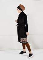 Tesettür giyim SİYAH GÜPÜRLÜ YELEK 40151