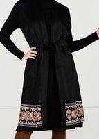 Tesettür giyim SİYAH GÜPÜRLÜ YELEK 40151