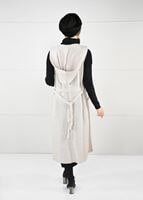 Tesettür giyim BEJ KAPÜŞONLU TRİKO YELEK 55141