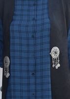 Hijab clothing BLACK LYCRA SUEDE VEST 2390 