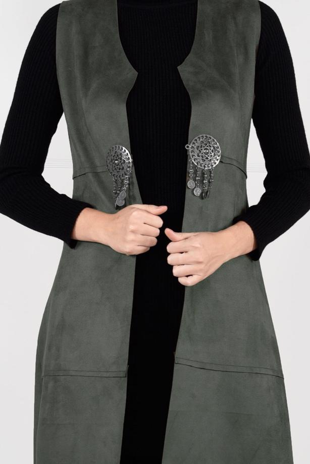 Vêtements hijab  LYCRA SUEDE VEST 2390  - TRENDTESETTÜR