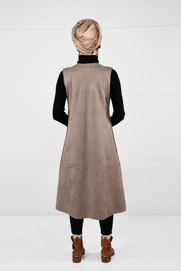 Vêtements hijab  LYCRA SUEDE VEST 2390  - TRENDTESETTÜR