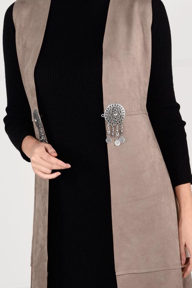 Vêtements hijab  LYCRA SUEDE VEST 2390  - TRENDTESETTÜR
