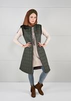 Tesettür giyim HAKİ ARMALI KAPİTONE YELEK 5017