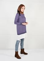 Tesettür giyim BEJ PENYE TUNİK 50115 