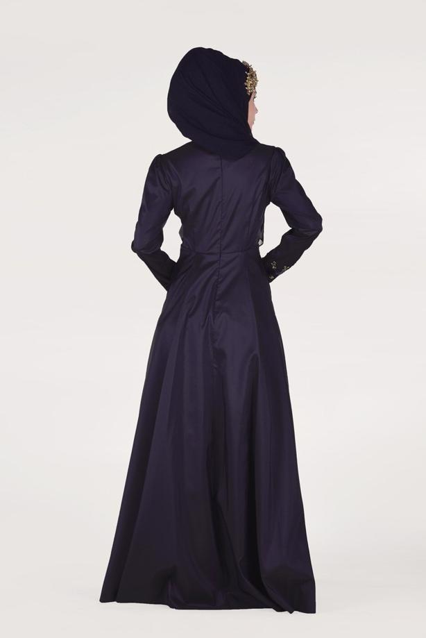 Vêtements hijab  SEQUINED EVENING DRESS 2191  - TRENDTESETTÜR