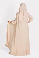 Tesettür giyim PUDRA T 5323 New Multi Şifon 2&prime;li Elb. Abiye-Alv Fashion