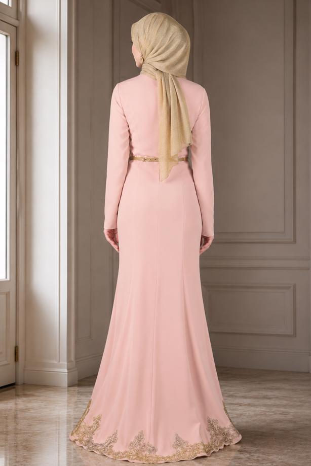 bridesmaid dresses hijab 2018 Custom-made 2018 Arabic Dubai Lace Mermaid pakistani bridesmaid dresses with Long Sleeves