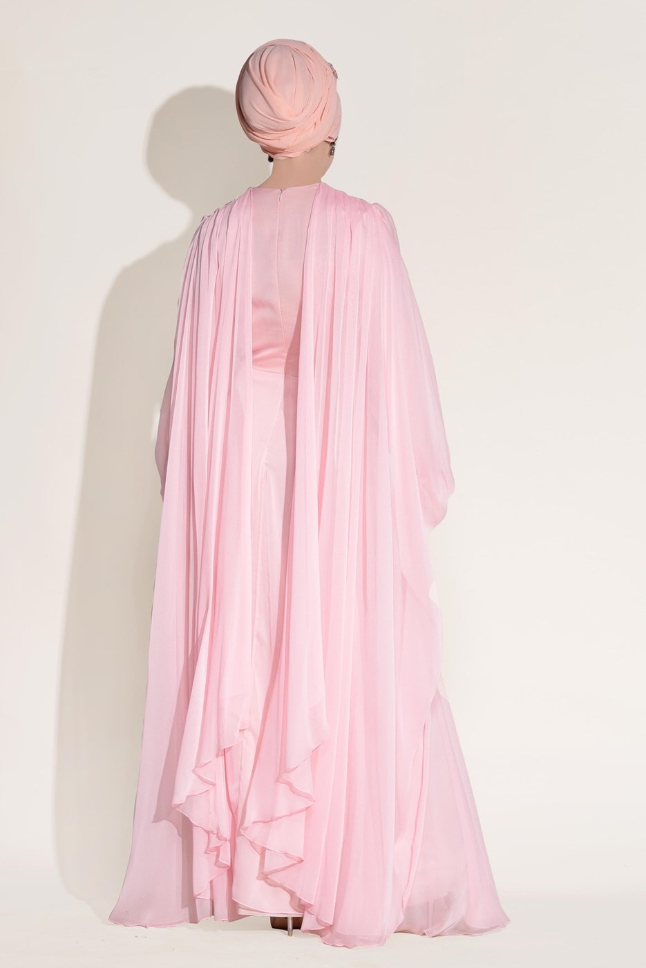 Vêtements hijab POUDRE Robe de Soirée T 4881