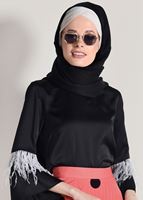Vêtements hijab NOIR CHEMISIER 122310