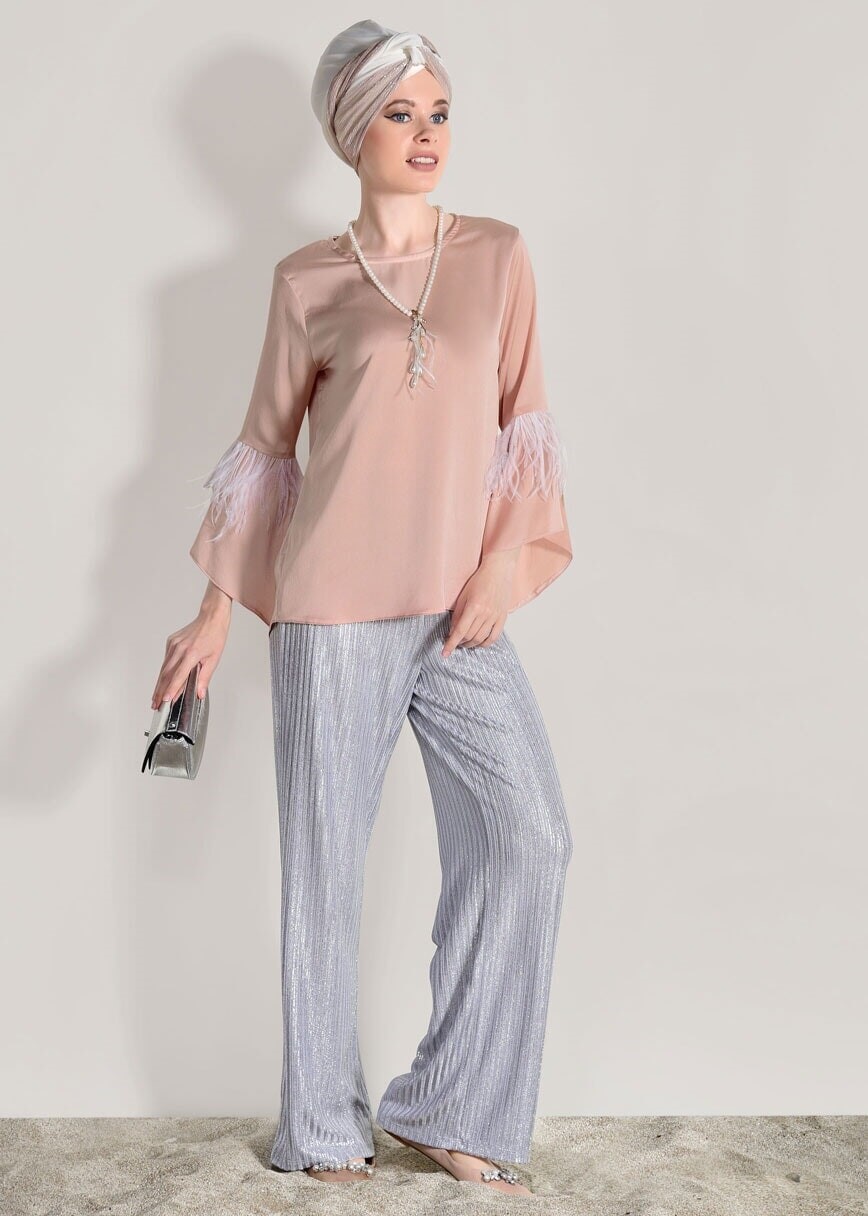 Hijab clothing POWDER BLOUSE 122310 