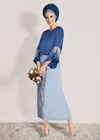 Vêtements hijab BLEU MARINE CHEMISIER 122310