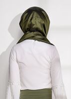 Hijab clothing ECRU GUIPURE DETAIL BLOUSE 67508 