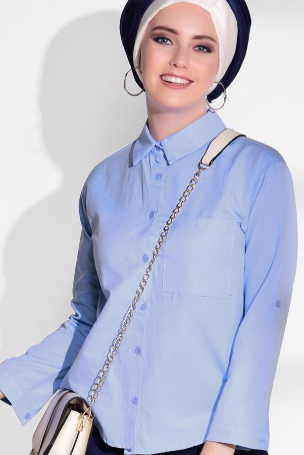 Vêtements hijab  BLOUSE 0135  - TRENDTESETTÜR