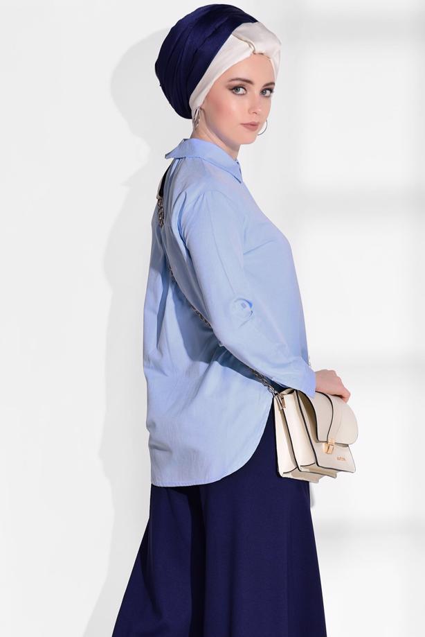 Vêtements hijab  BLOUSE 0135  - TRENDTESETTÜR