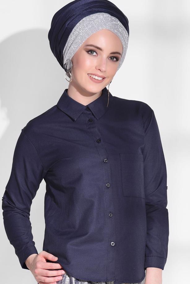 Vêtements hijab  BLOUSE 0135  - TRENDTESETTÜR