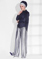 Vêtements hijab BLEU MARINE CHEMISIER 0135