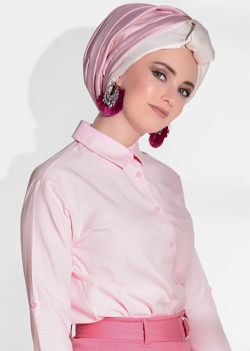 Hijab clothing POWDER BLOUSE 0135 