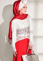 Vêtements hijab CRÈME CHEMISIER GUPP 909