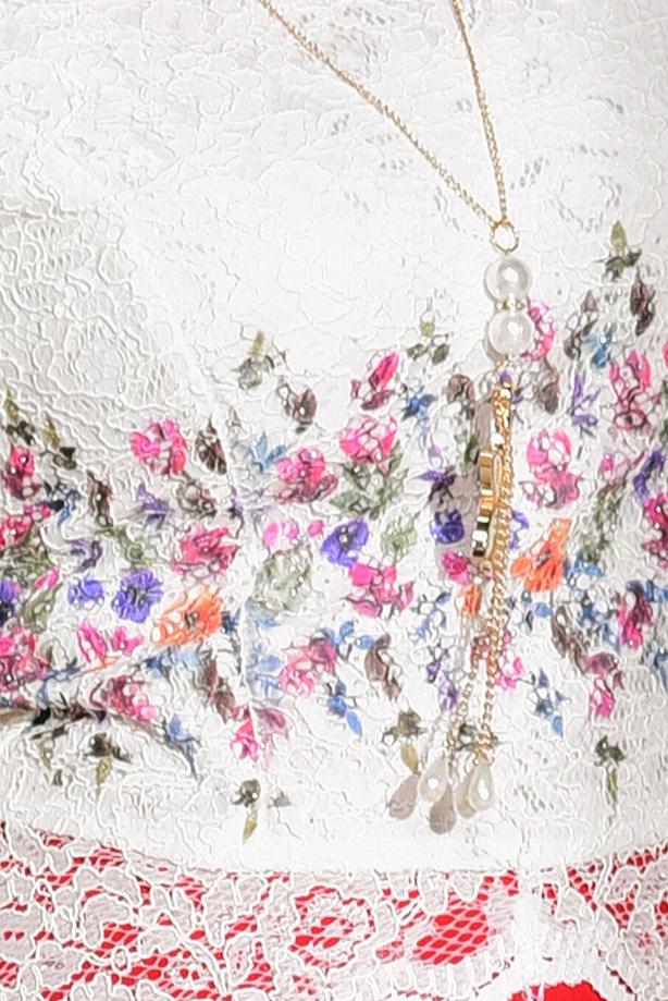 Vêtements hijab  GUIPURED BLOUSE 909  - TRENDTESETTÜR