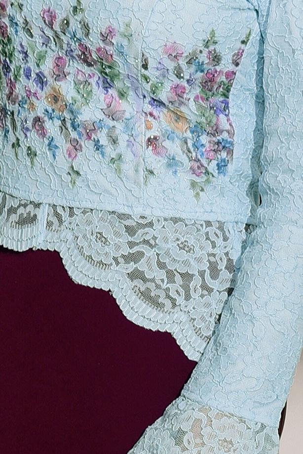 Vêtements hijab  GUIPURED BLOUSE 909  - TRENDTESETTÜR