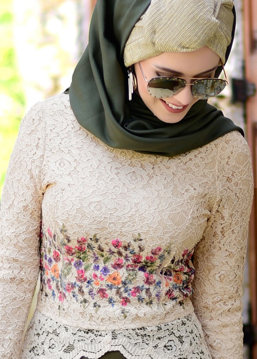 Vêtements hijab BEIGE CHEMISIER GUPP 909