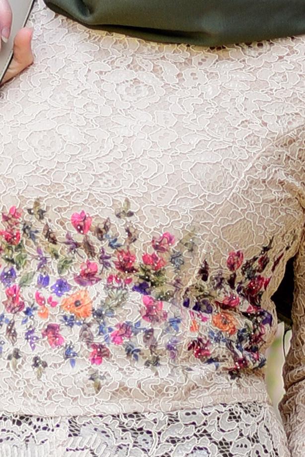 Vêtements hijab  GUIPURED BLOUSE 909  - TRENDTESETTÜR