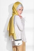 Tesettür giyim KREM NAKIŞ DETAYLI BLUZ 4417 