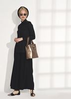 Vêtements hijab NOIR CHEMISIER SPORT 4424