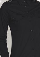 Vêtements hijab NOIR CHEMISIER SPORT 4424