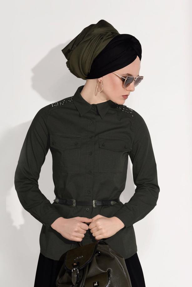 Vêtements hijab  SPORTS BLOUSE 4424   - TRENDTESETTÜR