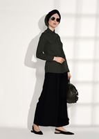 Vêtements hijab KAKI CHEMISIER SPORT 4424