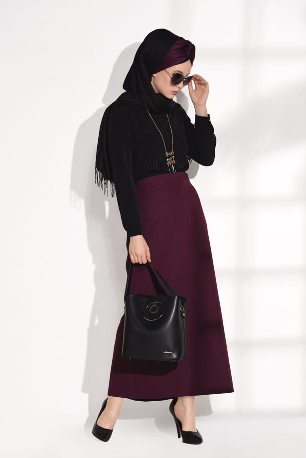 Tesettür giyim  DANTEL DETAYLI BLUZ 5207 - TRENDTESETTÜR