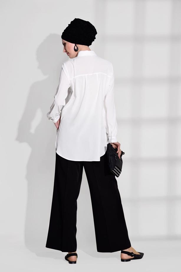 Vêtements hijab  ACCESSORY DETAIL BLOUSE T 6102  - TRENDTESETTÜR