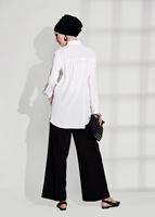 Vêtements hijab CRÈME CHEMISIER DÉTAIL ACCESSOIRE T 6102