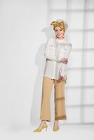 Vêtements hijab CRÈME CHEMISIER DÉTAIL POCHE 8202