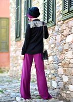 Vêtements hijab NOIR TUNIQUE DÉTAIL PAILLETTE 8402