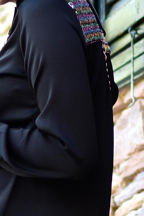 Vêtements hijab  SEQUIN DETAIL TUNIC 8402  - TRENDTESETTÜR