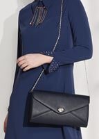 Tesettür giyim LACİVERT MANŞETLERİ BONCUK DETAYLI TUNİK 8707 