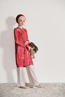 Vêtements hijab CORAIL VESTE À FLEURS 6417