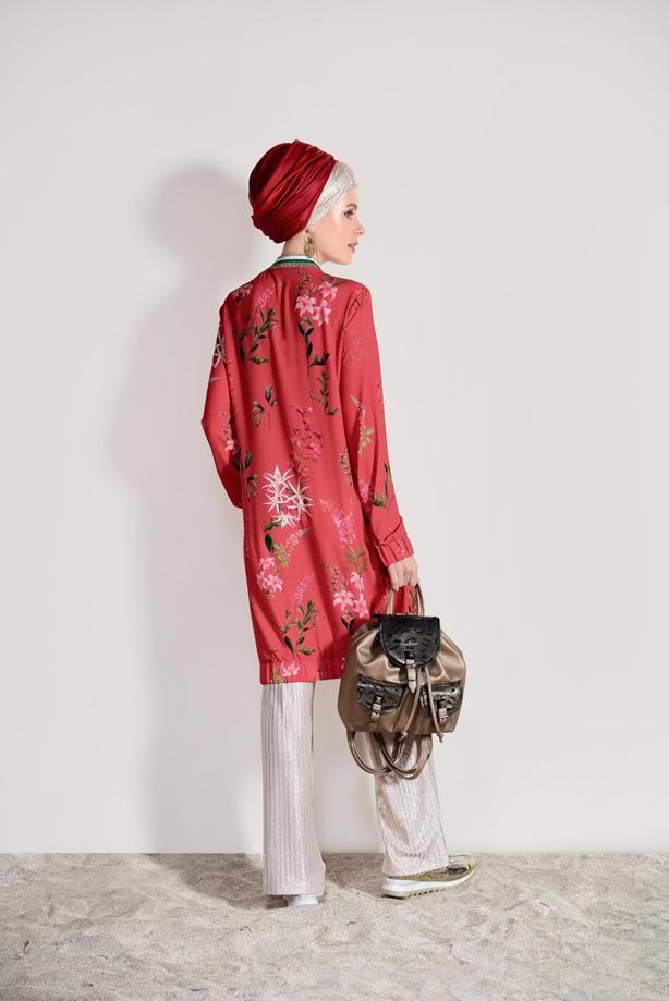 Vêtements hijab  FLORAL JACKET 6417  - TRENDTESETTÜR