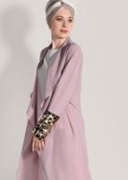 Tesettür giyim PUDRA PUL PAYET DETAYLI CEKET 8168 