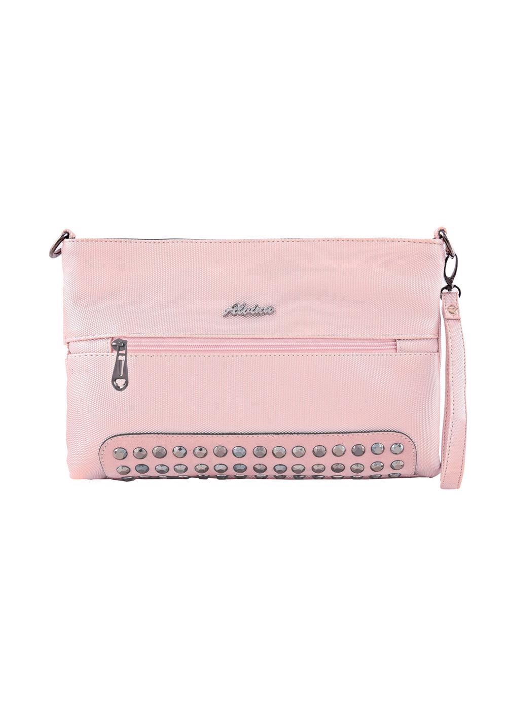 Tesettür giyim PUDRA T 016 ALVİNA ÇANTA